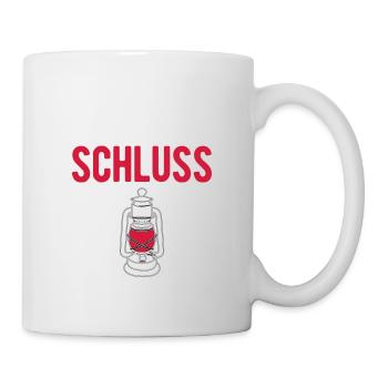 Joggen das beste kommt immer zum schluss - Tasse - Weiß - Rechts