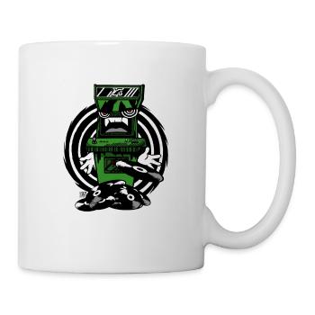 Joueur passionné M. Tekno-mat 23 - Mug blanc - blanc - Droite