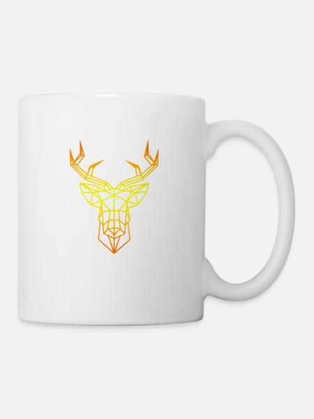 Deer - Tasse - Weiß