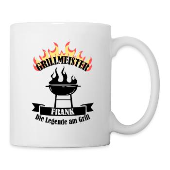 Grillmeister Grill Frank - Tasse - Weiß - Rechts