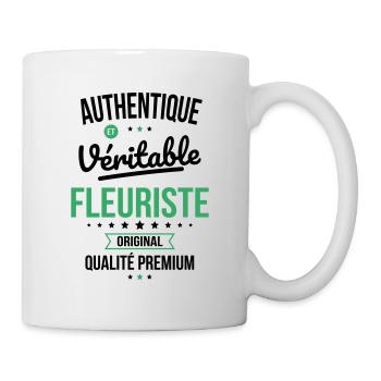Authentique et véritable fleuriste - Original - Mug blanc - blanc - Droite