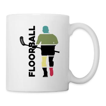 Floorball Floorball Floorball Art Floorballer - Mug - white - Right