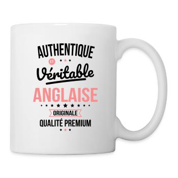 Authentique et véritable Anglaise - Originale - Mug blanc - blanc - Droite