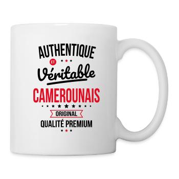 Authentique et véritable Camerounais - Original - Mug blanc - blanc - Droite