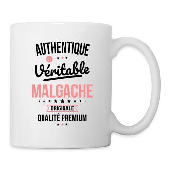 Authentique et véritable Malgache - Originale - Mug blanc - blanc - Droite