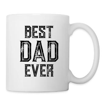 BEST DAD EVER - BEST DAD - FATHER'S DAY BIRTHDAY - Mug - white - Right