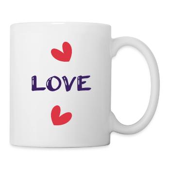 JUST MARRIED. bachelorette party. SAINT VALENTINE. COUPLE - Mug - white - Right