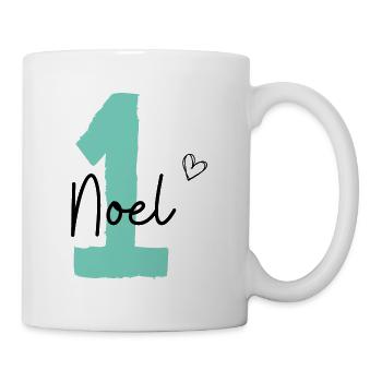 Noel eins - Tasse - Weiß - Rechts