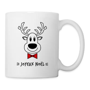 NOËL. ANNEE. ANNIVERSAIRE. RETRAITE. PAPA. MAMAM. - Mug blanc - blanc - Droite