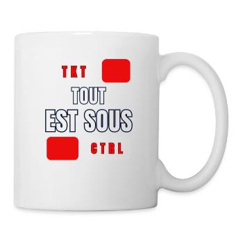 TKT - Mug blanc - blanc - Droite
