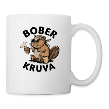 Bober der bieber - Tasse - Weiß - Rechts