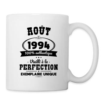 30th Anniversary - August 1994 Perfection - Mug - white - Right