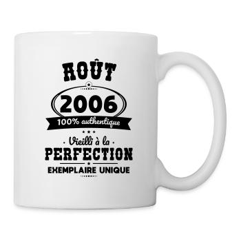 18th Anniversary - August 2006 Perfection - Mug - white - Right