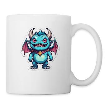 Dungeon Monster - Tasse - Weiß - Rechts