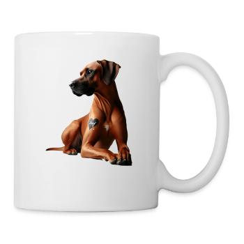 I love Dad - Tasse - Weiß - Rechts