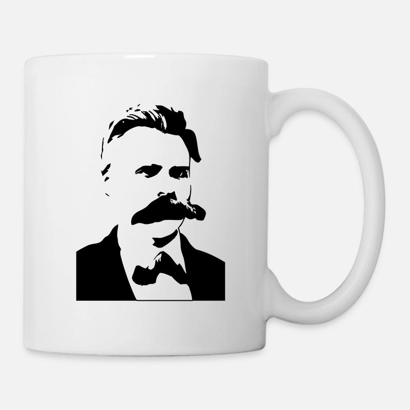 Friedrich Nietzsche - Mug blanc - blanc