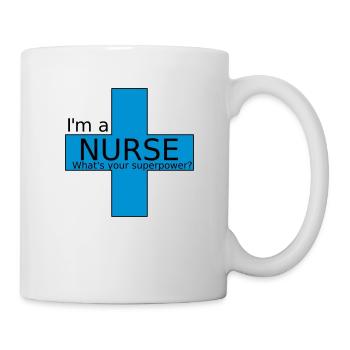 Nurse Superpower - Mug - white - Right