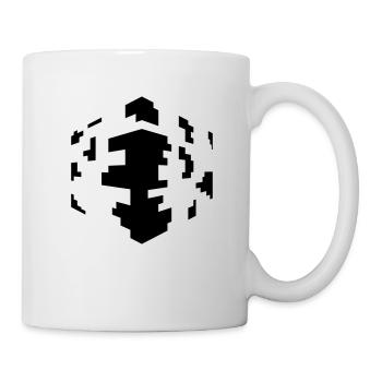 Pixel cubes - Mug - white - Right