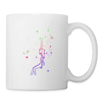 Schaukel - Tasse - Weiß - Rechts