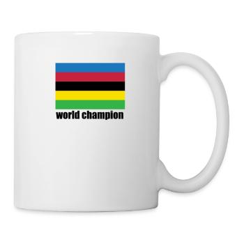 World Champion Cycling Stripes - Mug - white - Right