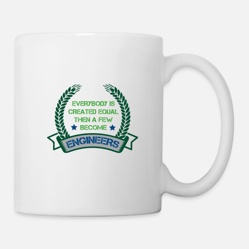 Cadeau ingénieur - Mug blanc - blanc