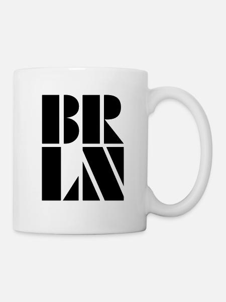 Berlin Design - Tasse - Weiß