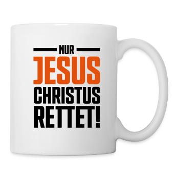 Jésus sauve - Mug blanc - blanc - Droite