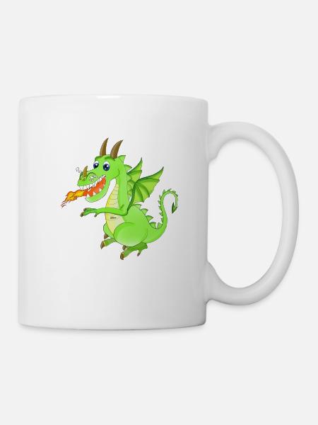 dragon - Mug blanc - blanc