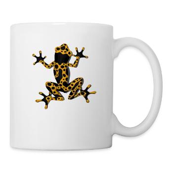 Frosch - Tasse - Weiß - Rechts