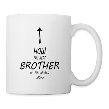 À quoi ressemble le meilleur frère du monde - Mug blanc - blanc - Droite