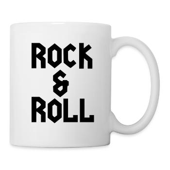 Rock 'n' roll - Mug blanc - blanc - Droite