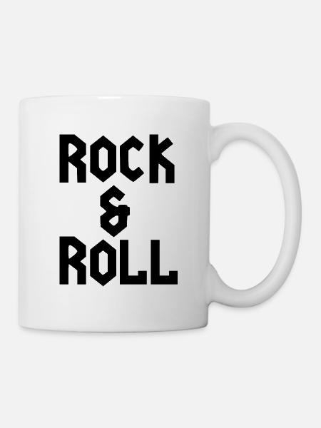 Rock 'n' Roll - Tasse - Weiß