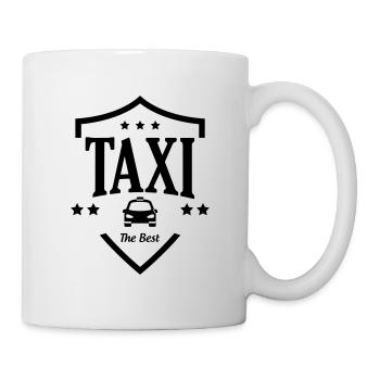 Das beste Taxi - Tasse - Weiß - Rechts