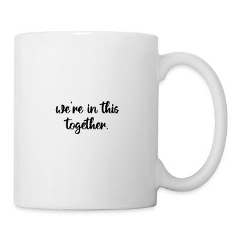 We are all in the same boat. - Mug - white - Right