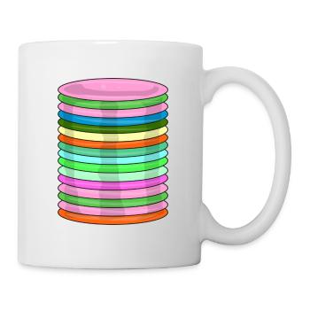 Frisbee Golf Disc Frisbee Discgolf - Mug blanc - blanc - Droite