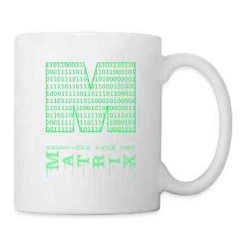 matrice m - Mug blanc - blanc - Droite