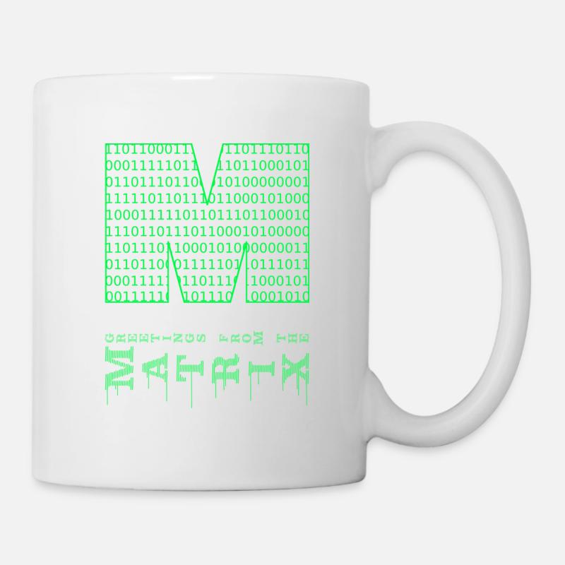 matrice m - Mug blanc - blanc