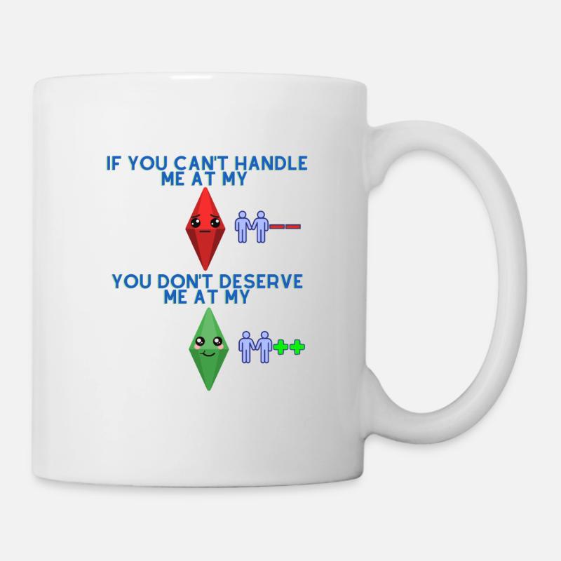 Die Sims "Wenn du mich nicht ausstehen kannst" Mood Design Sims - Tasse - Weiß