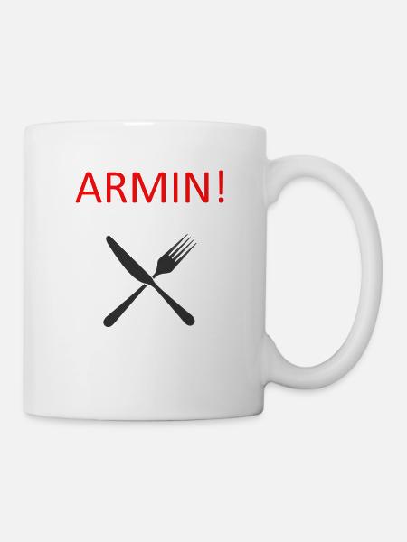 Armin - Tasse - Weiß