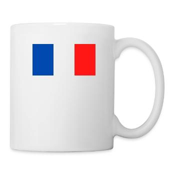 Fière d'être Français - Mug blanc - blanc - Droite
