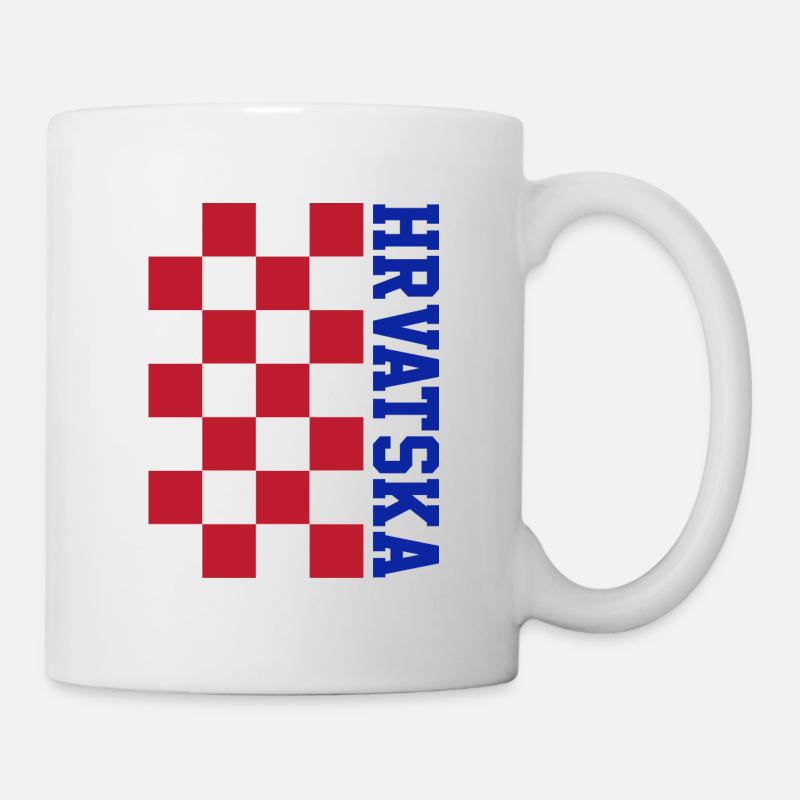 Hrvatska - Tasse - Weiß