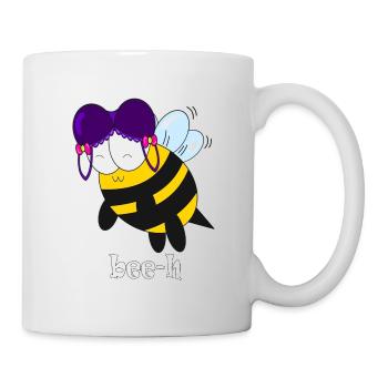 bee h - Tasse - Weiß - Rechts