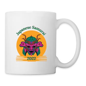 Japanese Samurai_2022 - Tasse - Weiß - Rechts