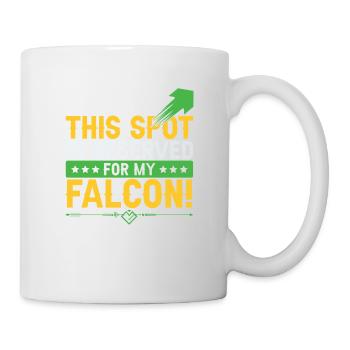 Dicton de la fauconnerie - Mug blanc - blanc - Droite