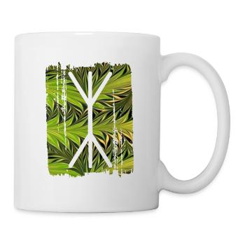 yggdrasil rune e 101 - Tasse - Weiß - Rechts