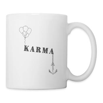Karma - Mug blanc - blanc - Droite