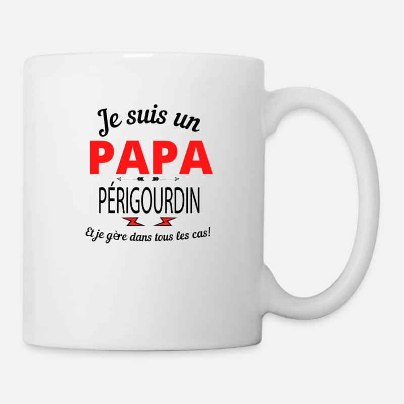 Papa PÉRIGOURDIN - Mug blanc - blanc
