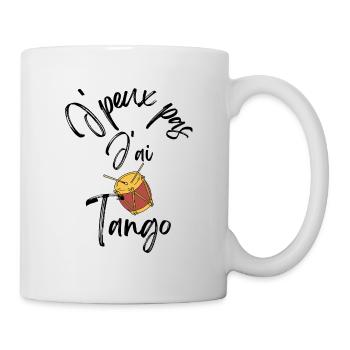 J'peux pas j'ai Tango - Mug blanc - blanc - Droite