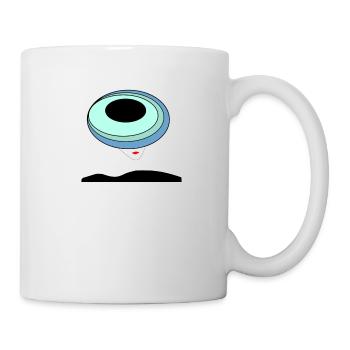 Dame Mode - Tasse - Weiß - Rechts