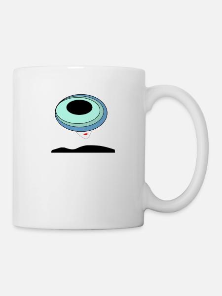 Dame Mode - Tasse - Weiß
